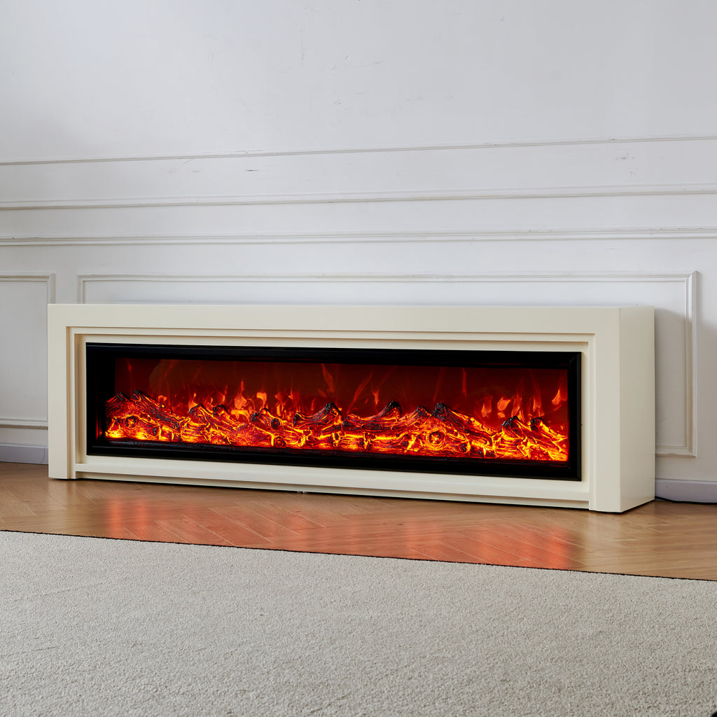 Chimenea Eléctrica Integrada en Mueble TV AMA Luxury