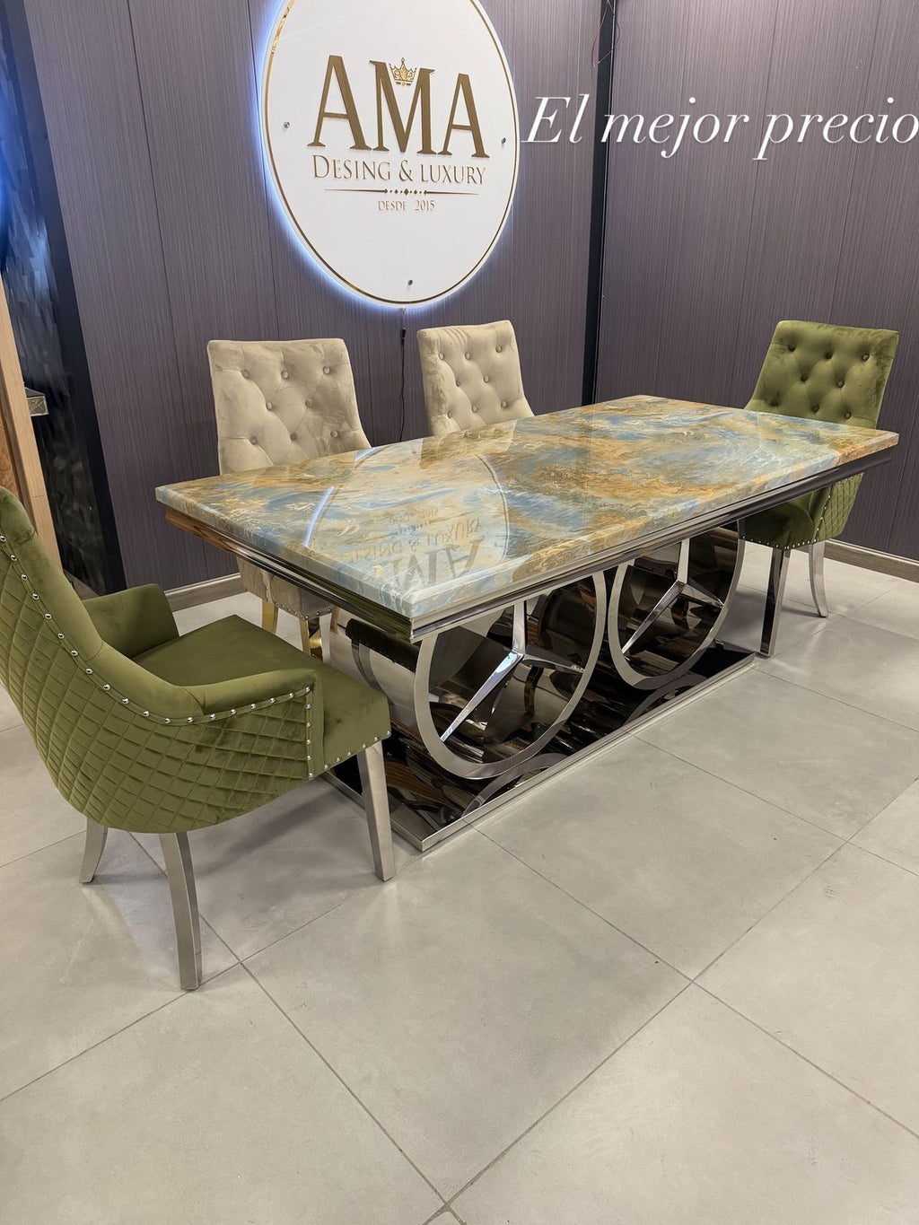 Comedor de Lujo Estilo Italiano