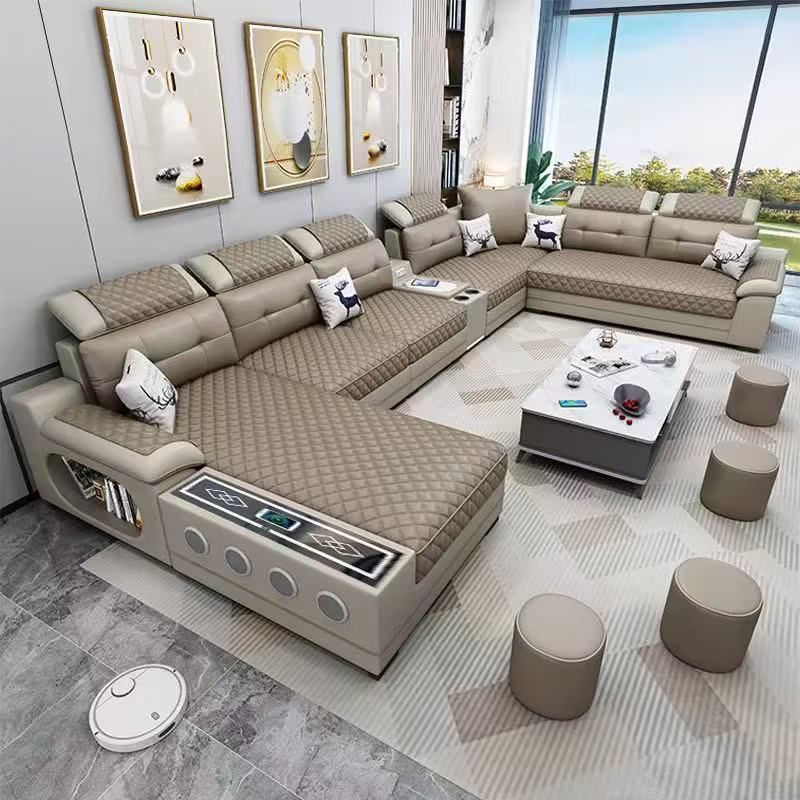 Sofá modular moderno con tecnología | Máximo confort para tu living