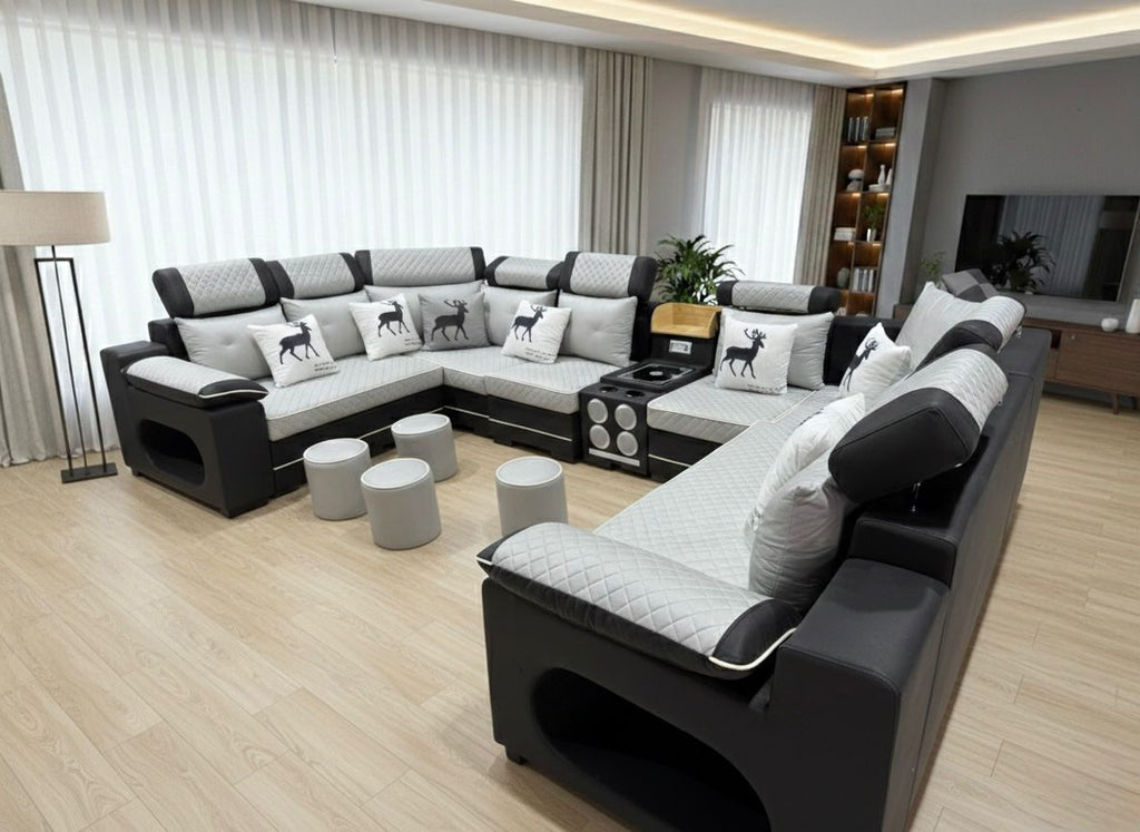 Sofá modular moderno con tecnología | Máximo confort para tu living