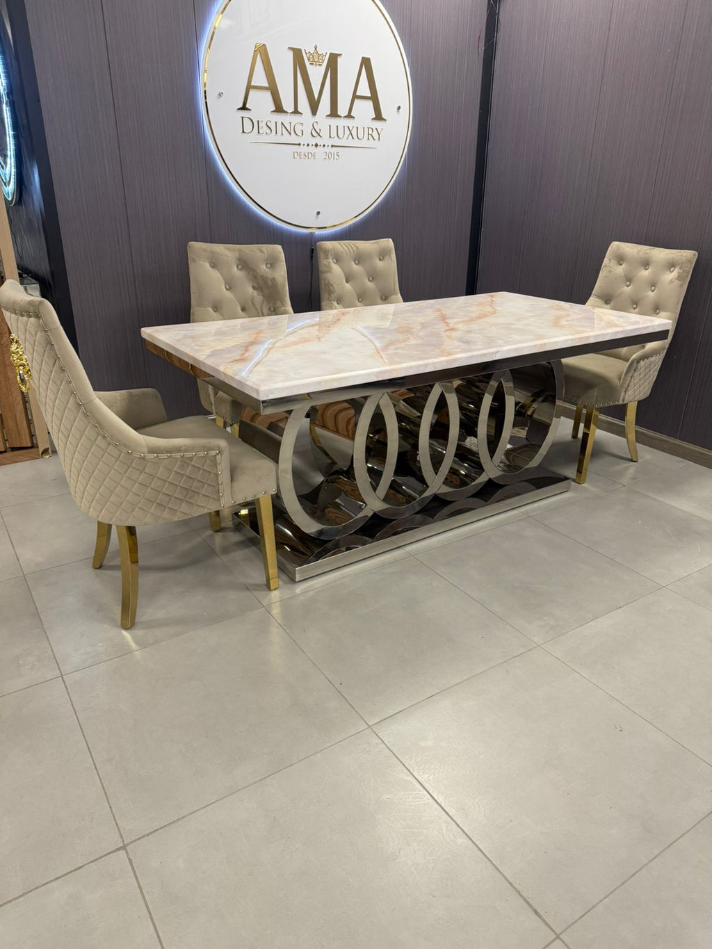 Comedor de Lujo Estilo Italiano