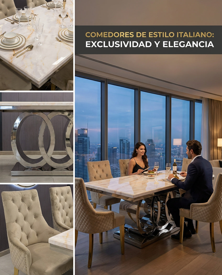 Comedor de Lujo Estilo Italiano
