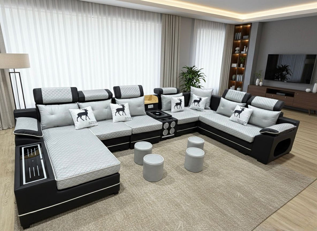 Sofá modular moderno con tecnología | Máximo confort para tu living