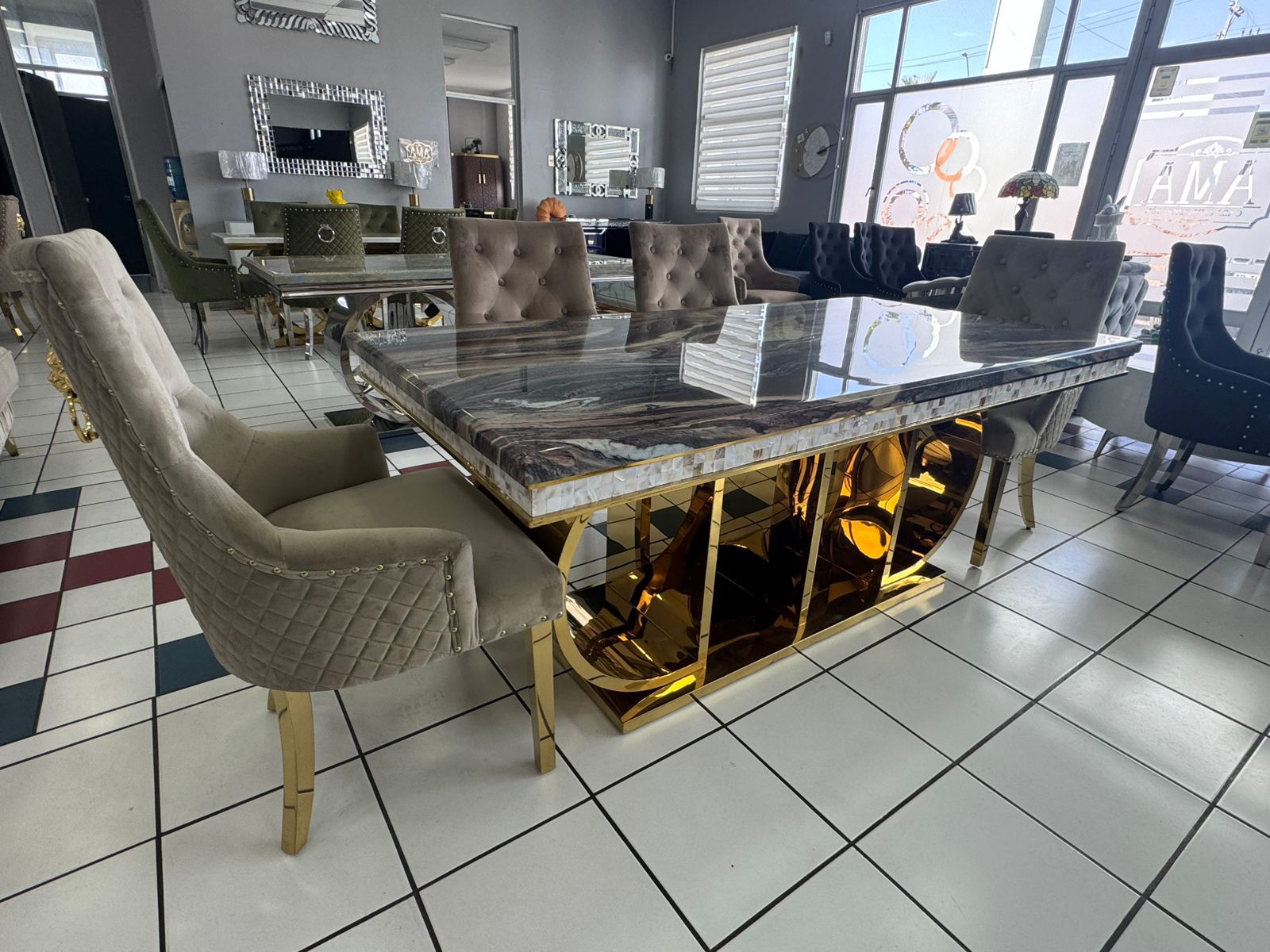 Comedor de Lujo Estilo Italiano