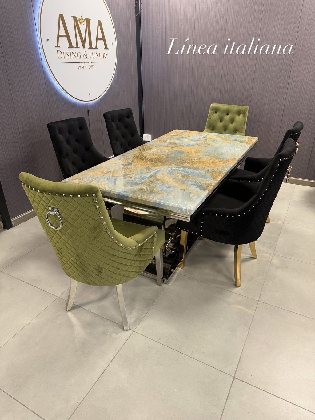 Comedor de Lujo Estilo Italiano