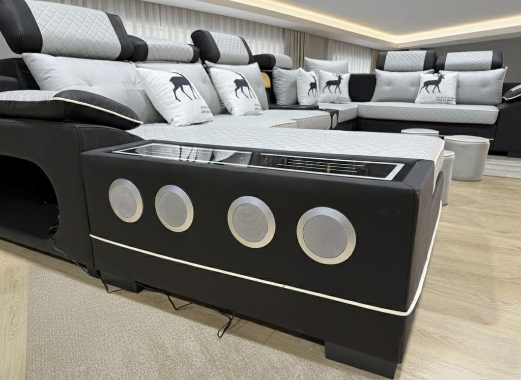 Sofá modular moderno con tecnología | Máximo confort para tu living