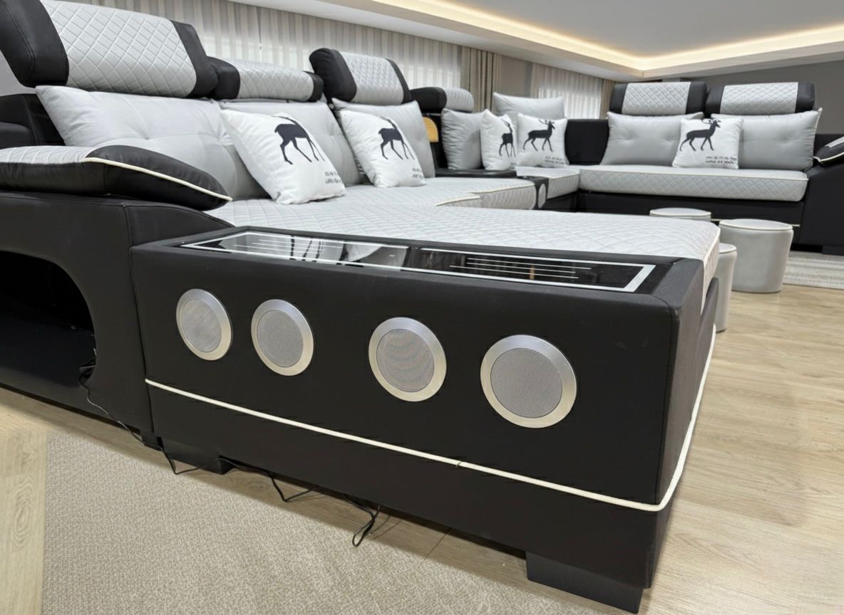 Sofá modular moderno con tecnología | Máximo confort para tu living