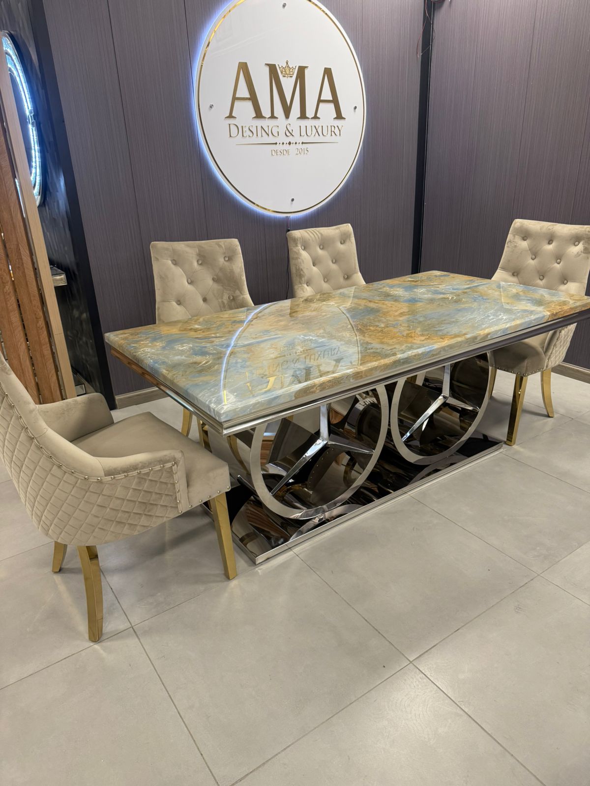 Comedor de Lujo Estilo Italiano