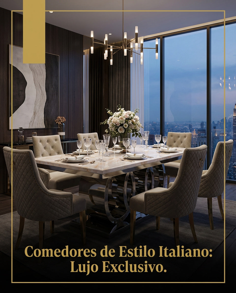 Comedor de Lujo Estilo Italiano