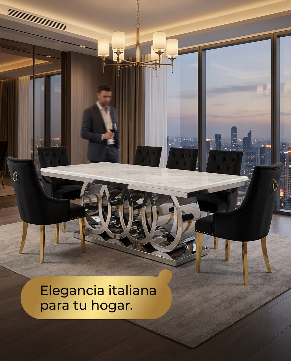 Comedor de Lujo Estilo Italiano